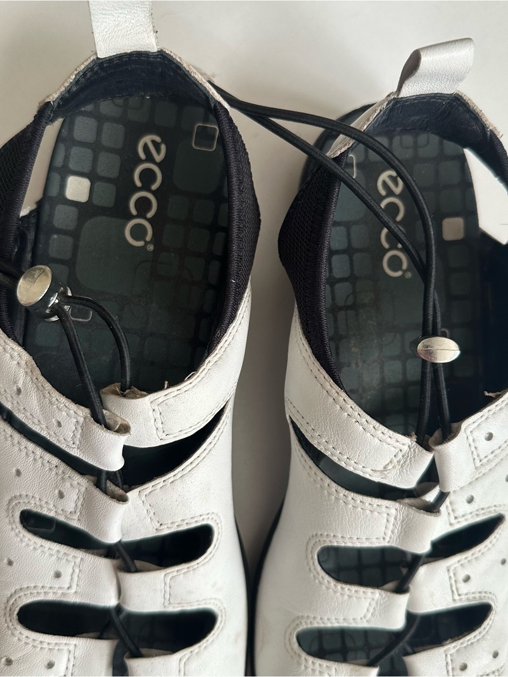 Ecco White Off-road Roam Sandal Size 8.5 Size 39 Price $129 - Picture 4 of 7